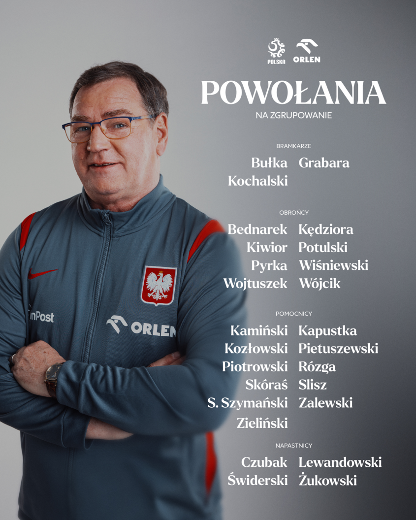 OFICJALNE POWOŁANIA na mecze towarzyskie z Nigerią i Ukrainą!